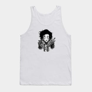 Edward Scissorhands Tank Top